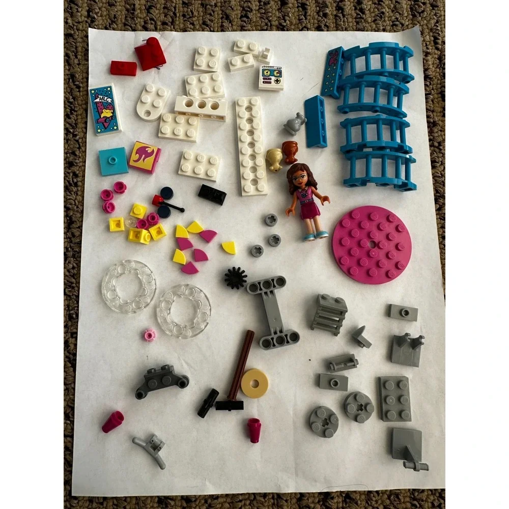 LEGO FRIENDS: Olivia's Hamster Playground‎ (41383) Incomplete Set Pets